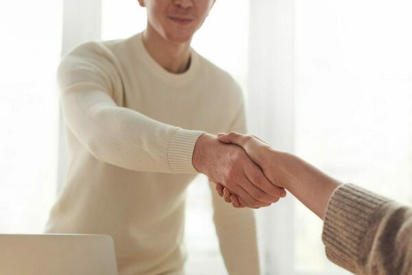 employer handshake