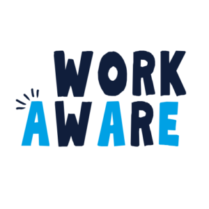 Work Aware Colour Logo